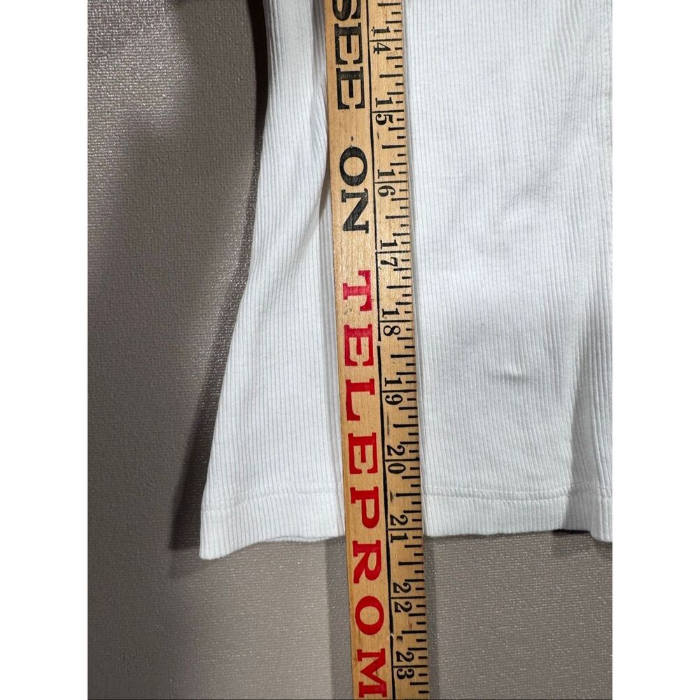 Reformation Button Down Cotton Tee - image 5